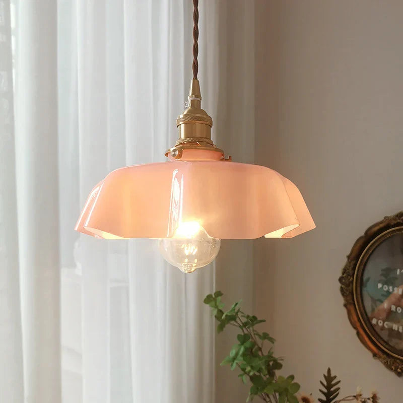 Luxora - Hanglamp van Messing